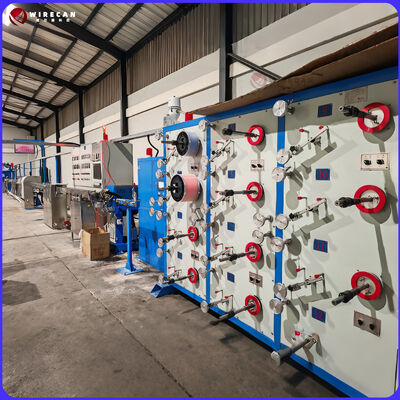 WRK-50 خط إنتاج كابلات الألياف الضوئية من الأنابيب الفضفاضة / آلة طحن الأنابيب الضوئية