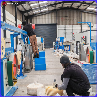 WRK-50 خط إنتاج كابلات الألياف الضوئية من الأنابيب الفضفاضة / آلة طحن الأنابيب الضوئية