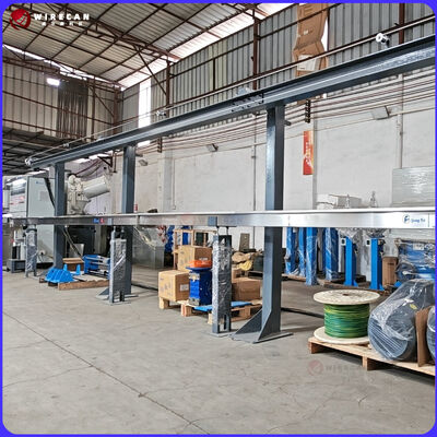 عملية تصنيع أسلاك البناء من البيفيكس باستخدام خط التطويق المشترك من ثلاث طبقات