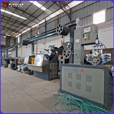 خط بثق أسلاك التحكم PLC GF-80+60+50 مم لإنتاج أسلاك البناء