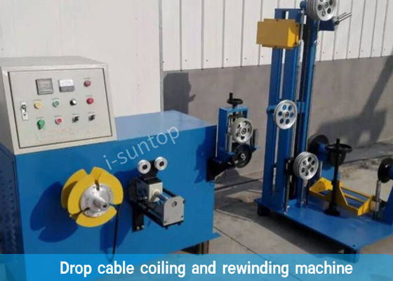 300mm 600r / Min FTTH Drop التلقائي آلة لف الأسلاك في الأماكن المغلقة