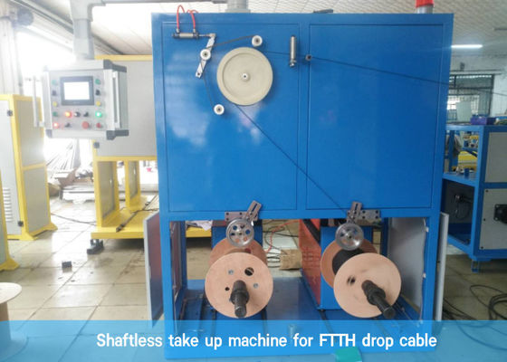داخلي وخارجي 50KW FTTH آلة كابل الألياف البصرية المسطحة