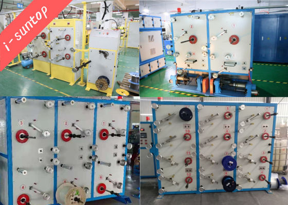 SGS 4 بكرة رئيس سلك سداد آلة آلة كابل الألياف البصرية