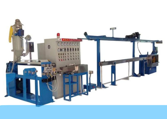 رغوة كيميائية 15HP خط إنتاج الكابلات آلة بثق الأسلاك المحورية
