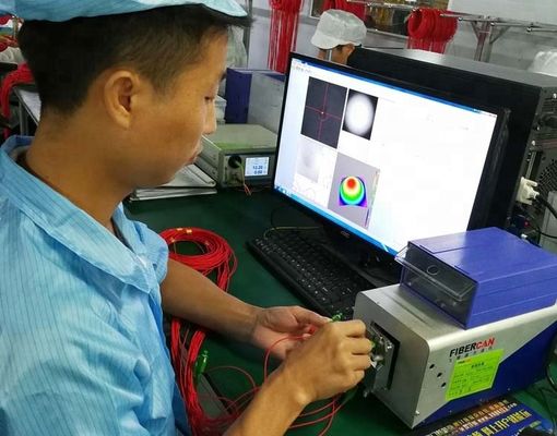 1UM القرار 3D الألياف موصل التداخل الألياف التصحيح الحبل ماكينة