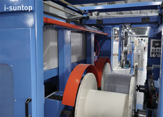 AC Motor 800m / Min Auto Wire Take Up Machine آلة كابل الألياف البصرية