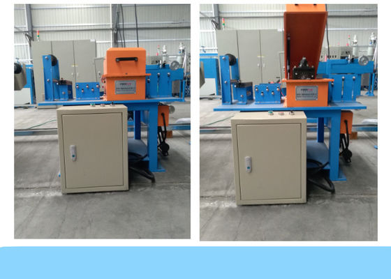 100mm 70m / Min الألومنيوم الشريط المموج آلة الألياف البصرية كابل آلة