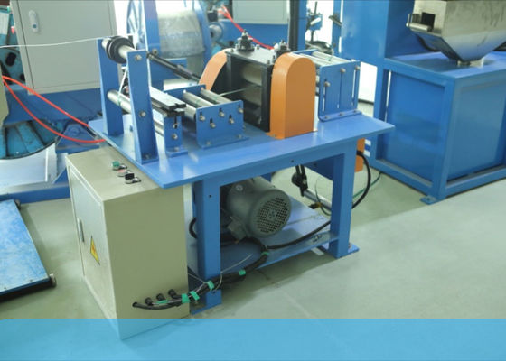 100mm 70m / Min الألومنيوم الشريط المموج آلة الألياف البصرية كابل آلة