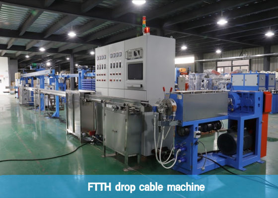 2 * 5mm مربع نوع FTTH قطرة آلة كابل الألياف البصرية