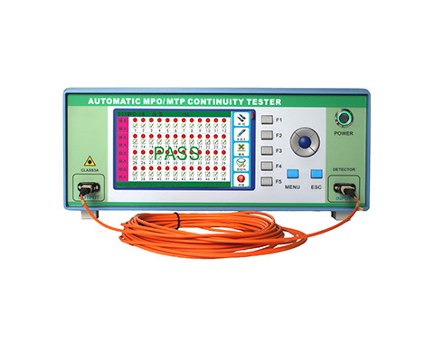 MPO MTP Patch Cord Sequence Tester معدات الألياف البصرية