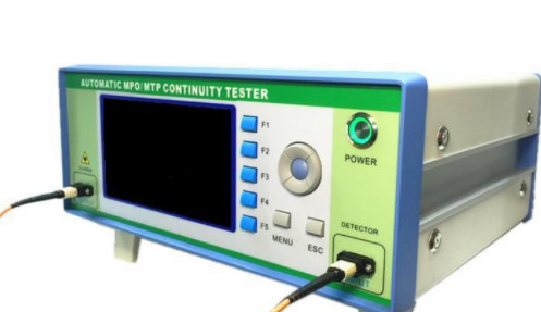 MPO MTP Patch Cord Sequence Tester معدات الألياف البصرية